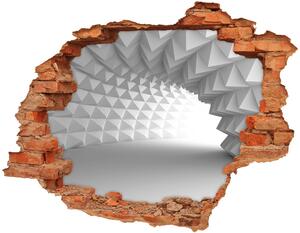 Autocolant de perete gaură 3D tunel Abstracție