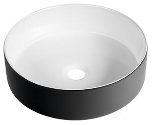 Sapho Sapho, chiuveta ceramica MARGITHA 38x22cm, orificiu pentru robinet in dreapta, bej, FT801B