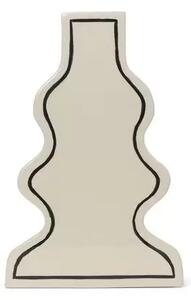 Paste Vase Curvy Off-White - Ferm Living