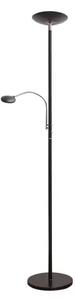 Malea LED Lampadar w/Arm Black - Lindby