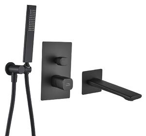 Laveo Tores, set de cada ascuns, negru mat, LAV-BVT_711P