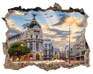 Autocolant gaură 3D Madrid, spania