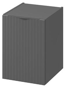 Cersanit Tirso, dulap suplimentar mic 400x447x551 mm, negru mat, S1017-008