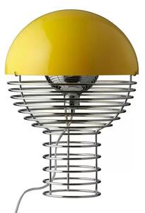 Wire Veioză Ø30 Chrome/Yellow - Verpan