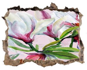 Autocolant autoadeziv gaură Flori magnolia