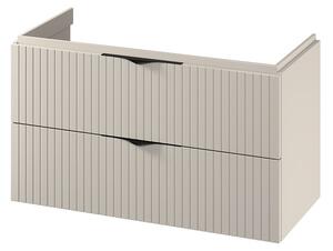Cersanit Tirso, mobilier lavoar suspendat 994x447x572 mm, bej mat, S1015-013