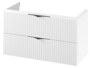 Cersanit Tirso, mobilier lavoar suspendat 994x447x572 mm, alb mat, S1015-014