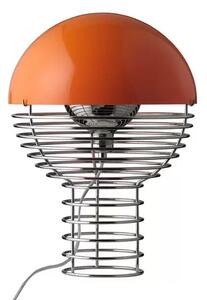 Wire Veioză Ø30 Chrome/Orange - Verpan