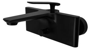 Gamma York, baterie de baie cu montare pe perete 150 mm, negru mat, GMA-BYKW-BK