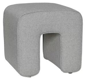 Sculpture Pouf Dark Grey - Hübsch