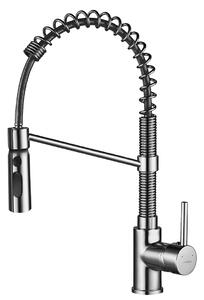 Kuchinox Serpen, baterie chiuvetă înaltă, crom, LAV-BKP_06SD