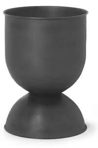 Hourglass Ghiveci Pentru Plante Small Black - Ferm Living