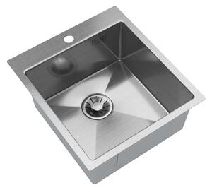 Gamma Chiuvetă Gamma, din oțel inoxidabil cu 1 compartiment, 450x500x210 mm, oțel, GMA-S4550-CH