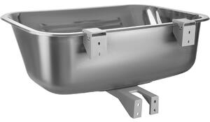 Kuchinox CHIOS, chiuvetă din oțel inoxidabil 650x450x220, oțel inoxidabil lustruit, LAV-SKN_090V