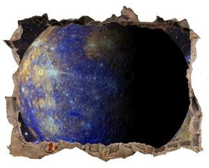 Autocolant gaură 3D Mercur