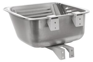 Kuchinox CHIOS, chiuvetă din oțel inoxidabil 450×450×200 mm, oțel inoxidabil lustruit, LAV-SKN_090A