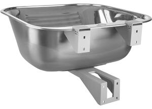 Kuchinox CHIOS, chiuvetă din oțel inoxidabil 550x500x220 mm, oțel inoxidabil lustruit, LAV-SKN_090D