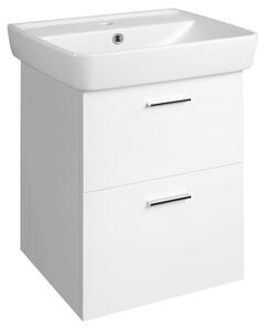 Aqualine Aqualine, Mobilier lavoar ZOJA 41.5x50x35.5cm, alb, 56374