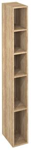 Sapho Sapho, dulap cu etaj deschis ESPACE 20x172x32cm, stejar Alabama, ESC100-2222