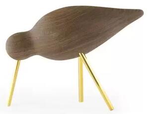 Shorebird Medium Walnut Brass - Normann Copenhagen