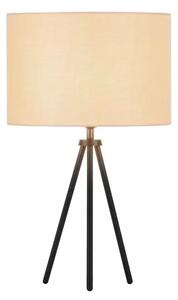 Fenda Tripod Veioză Ø30 Beige/Black - SLV