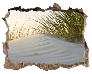 Autocolant 3D gaura cu priveliște Dune de coastă
