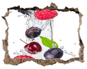 Autocolant autoadeziv gaură Fructele si apa