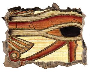 Autocolant gaură 3D Ochi egiptean