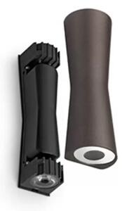 Clessidra 20°+20° Aplica de Exterior Dark Brown - Flos