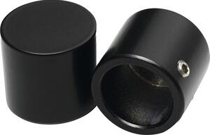 Set 2 capete ELR2050 Ø 20 mm negru