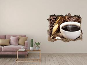 Fototapet un zid spart cu priveliște Ceașcă de cafea