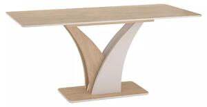 Masa extensibila VENTO, stejar/casmir, PAL laminat, 120/160x68x76 cm