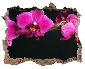 Autocolant un zid spart cu priveliște Orhidee