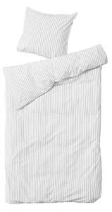 Dagny Lenjerie de pat 140x220 Snow/Coal - ByNord