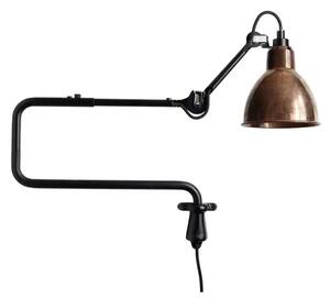 303 Aplică de Perete Black/Raw Copper - Lampe Gras