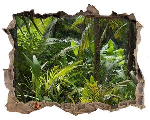 Autocolant un zid spart cu priveliște Padure tropicala