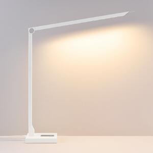 Molto Luce Lampă de birou cu LED FLOYD PRO, albă, 55 cm, CCT, dimabilă, reglabil, Alb, Studiu / Birou, Aluminiu, Modern