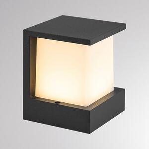Molto Luce Lampă LED de exterior FYNN-Y, antracit, 12 cm, IP65, CCT cu funcție, Negru, Aluminiu, Modern