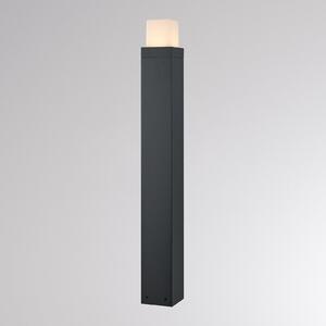 Molto Luce Bornă luminoasă LED FYNN-O, înălțime 85 cm, antracit, CCT IP65, cu comutator, Negru, Aluminiu, Modern