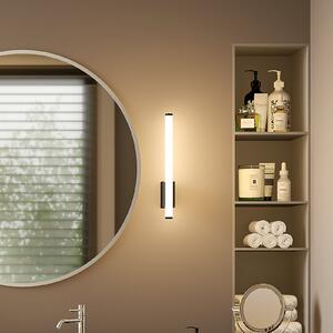 Molto Luce Aplică de perete LED VINA UP S, negru, înălțime 40 cm, IP44, CCT, Negru, Baie, Aluminiu, Modern
