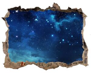Fototapet 3D gaură în perete Cer înstelat