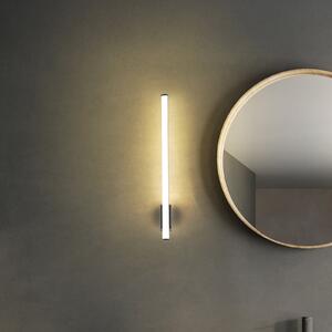 Molto Luce Aplică de perete LED VINA UP M, finisaj cromat, înălțime 60 cm, IP44 CCT, Metalic, Baie, Aluminiu, Modern