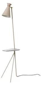 Cone Lampadar w/Masă Pure Cashmere/Marble - Warm Nordic