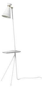 Cone Lampadar w/Masă Clear White/Marble - Warm Nordic