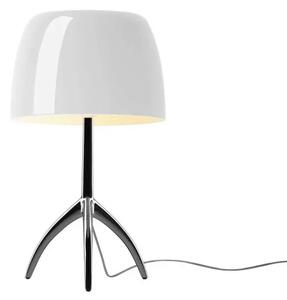 Lumiere Grande Veioză E27 Black Chrome/White - Foscarini