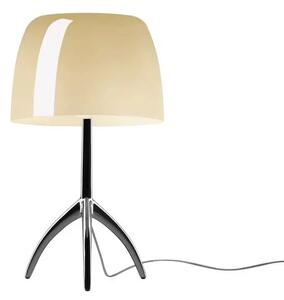 Lumiere Grande Veioză E27 Black Chrome/Warm White - Foscarini