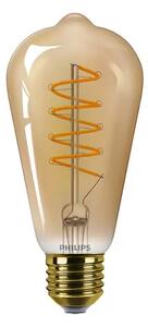 Bec LED 4W (250lm) Gold ST64 Dimmable E27 - Philips