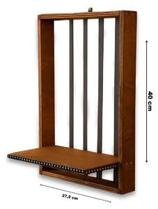 Raft flori din lemn stratificat Delta Homs 40 X 27 X 16 cm