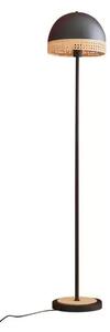 Lonnaris Lampadar Black/Nature - Lindby