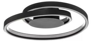 Erlinik LED Plafonieră 3-Step Black - Lindby